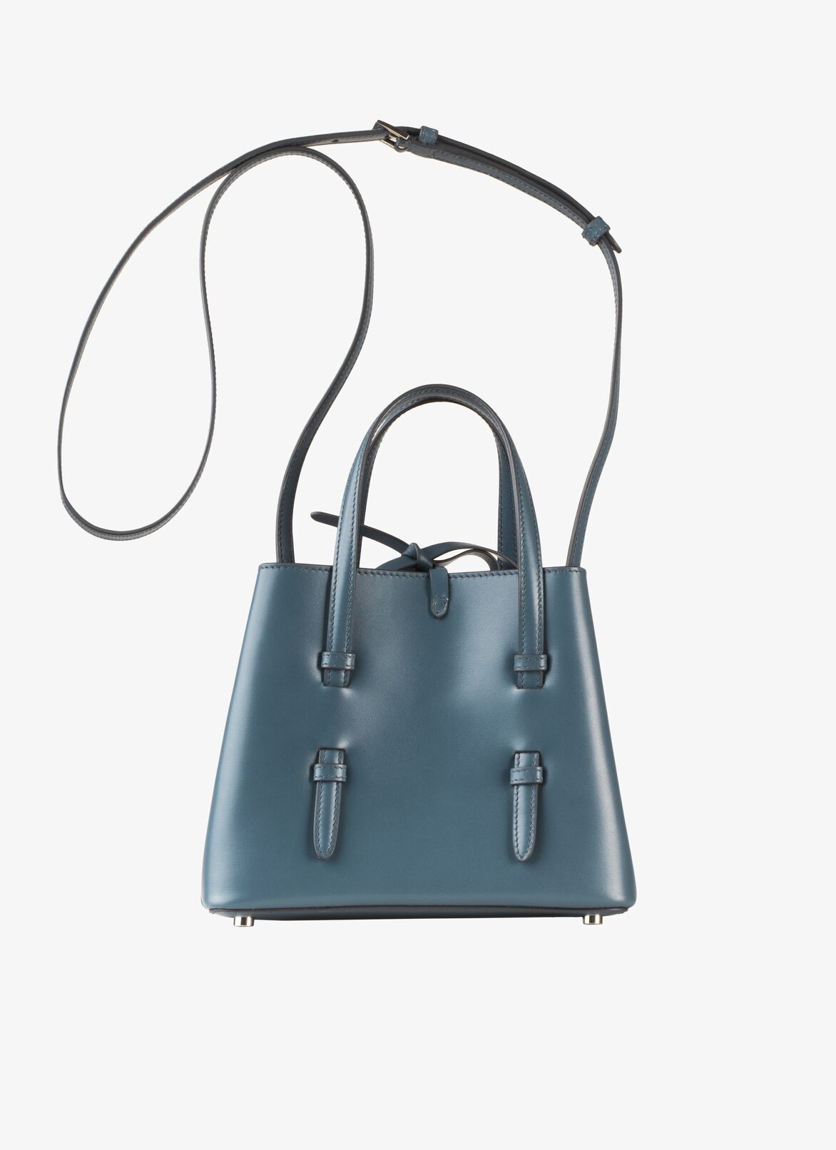 CABAS XM CUIR LUX BLUE RUSSIAN ALAÏA RUSSIAN BLUE  CABAS XM CUIR LUX BLUE RUSSIAN